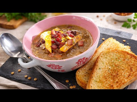 Magická sviatočná šošovicová polievka 🍲✨ Hojnosť, peniaze a rodinné teplo v jednej miske.