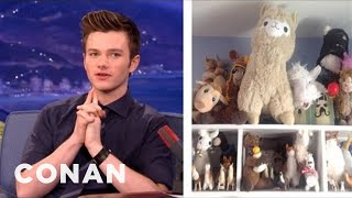 Chris Colfer&#39;s Llama Obsession Is Getting Serious - CONAN on TBS