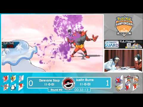 2018 Madison Pokemon VGC Regionals - Round 2 - Daravone Soup vs Justin Burns