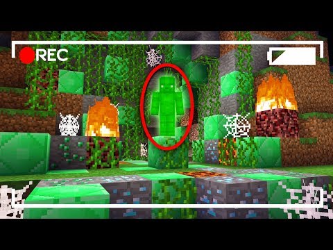 SECRET RECORDING OF GREEN STEVE!! (SCARY MINECRAFT VIDEO)