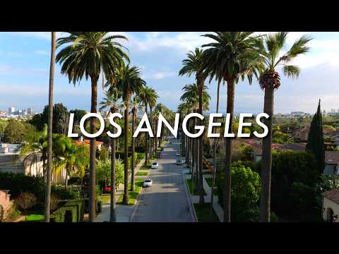 Los Angeles in 4K 🇺🇸 5 Hour Aerial Views [LOFI BEATS]