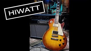 Video thumbnail for New Hiwatt Super Leeds 150 1X12 Combo amp demo.  Straight into amp, no pedals, no mics, just sound! by Lucky Dog Custom Guitars
