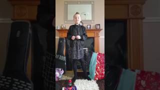 9 year old jaylee singing fight song