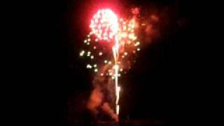 preview picture of video 'Harrisville,Mi 4th fireworks 2011'