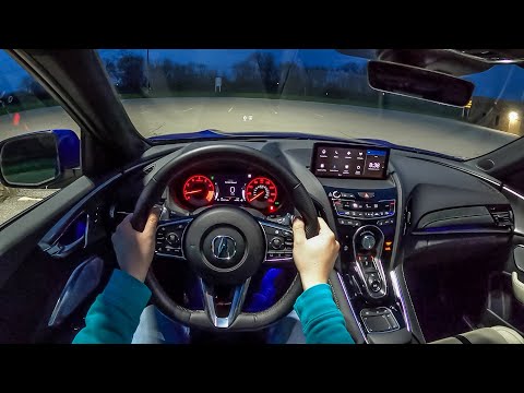 2022 Acura RDX A-Spec - POV Night Drive (Binaural Audio)