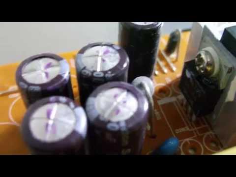 LG Flatron Monitor Diagnosis - Model #: W2252TQT - 3 Capacitors bad
