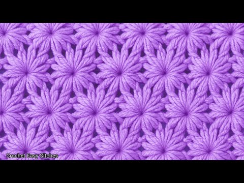 Easy 1 Row Crochet Stitch – Beautiful and Textured Pattern
