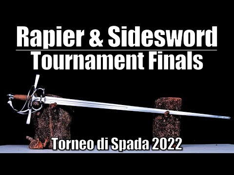 HEMA Rapier (and Sidesword) Tournament - Finals with Commentary