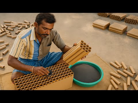 Amazing Sky Shots Detailed Production Process in Sivakasi Fireworks Factory