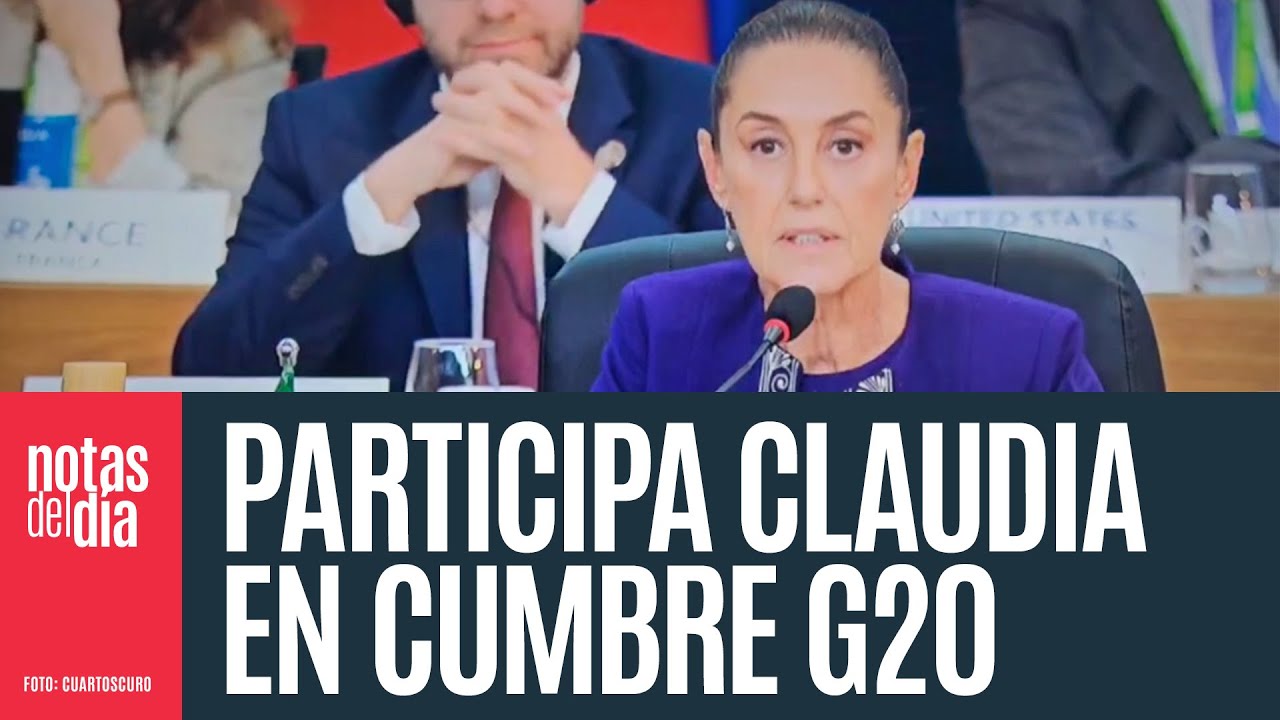 Participación de la Presidenta de México, Claudia Sheinbaum en la Cumbre del G20 (inglés)
