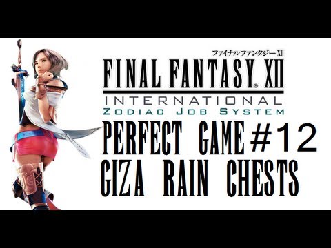 Final Fantasy XII IZJS Perfect Game Part 12 - Giza Rains Important/Good Chest