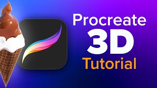 Procreate 3D on the iPad