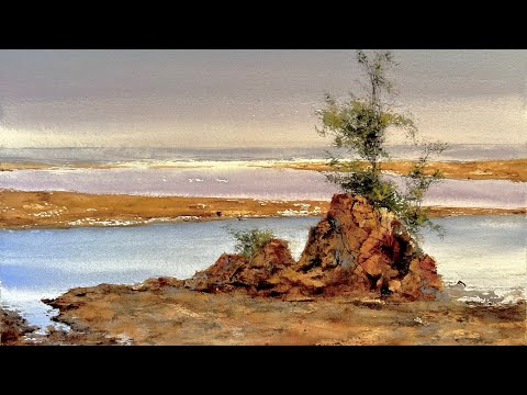 Ward Jene Stroud -Watercolor Magic on the Oregon Coast