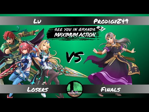 Lu (Roy/Pyra/Mythra) vs ProdigyZ49 (Zelda) - Losers Finals - SUGMA #31