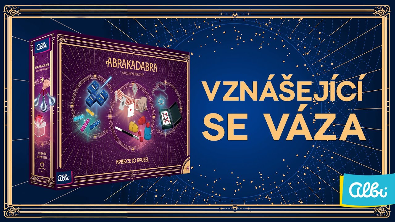 Kouzelnická akademie - Vznášející se váza - videonávod