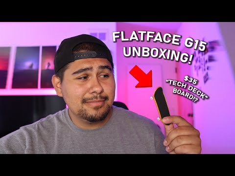Flatface Fingerboards G15 Unboxing!! Was It Worth It!?