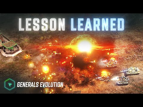 5 Player FFA on Autumn Garden - Generals Evoltuion