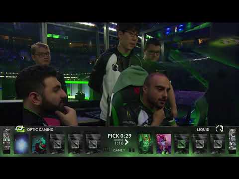 Team Liquid vs OpTic Gaming | The INTERNATIONAL 2018