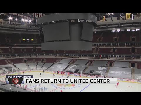 Bulls fans return to United Center for first time in nearly 14 months