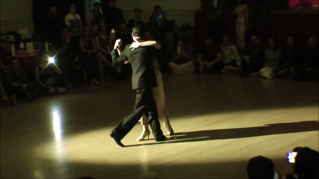 Gianpiero Galdi and Lorena Tarantino at Vecher Tango March 23  2024 Video 1