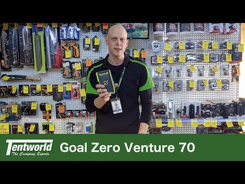 Goal Zero Venture 70 Portable Recharger Battery Pack | Perfect for running your electrics outdoors!