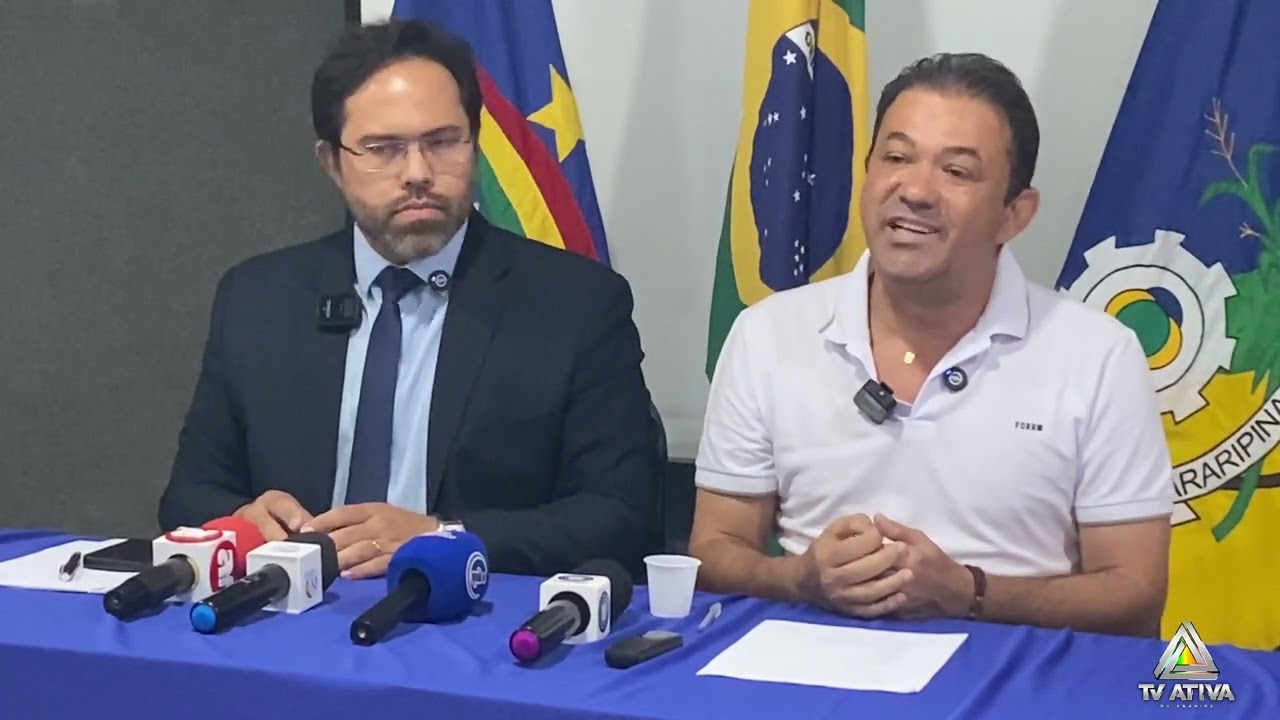 Coletiva de Imprensa Prefeito Evilásio