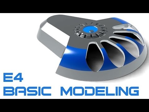 E4 SolidWorks 2016 - Basic Modeling 4 Tutorial