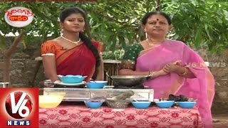 Telangana Shaakam | Challa Charu Recipe | Telangana Recipes | Coockery Show | V6 News