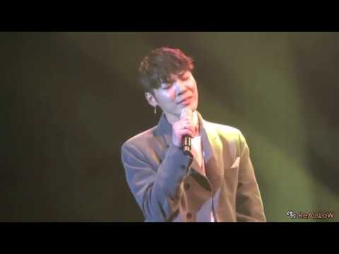 20180520 휘성(Realslow) 안되나요 - 가슴 먹먹한 팬들 울게한 (스타팩콘서트)