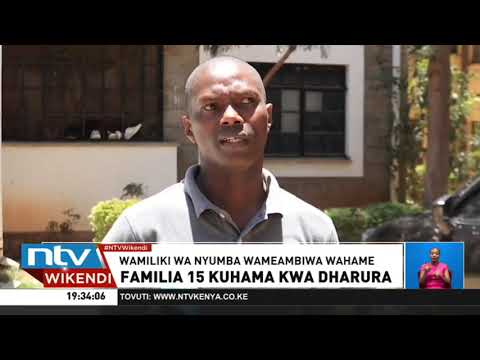 Familia 15 zalazimika kuhama baada ya nyufa kubwa kuonekana kwenye nyumba zao Machakos