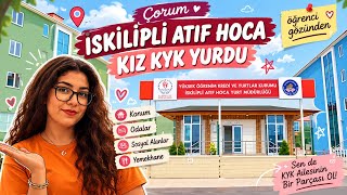 👉 “ÇORUM’DA KYK YURDU NASIL? 🏠 | İskilipli Atıf Hoca Kız Yurdu Tanıtım