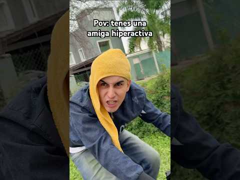 My friend the HYPERACTIVE ⚡️🤣🇦🇷 #humor #comedy #sketch #argentina #hyperactive
