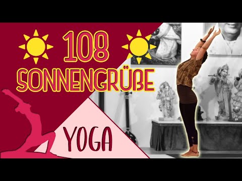 Yoga "108 Sonnengrüße" Mittelstufe mit Vani Devi - Yoga Vidya live 08:05 - 15.10.2020