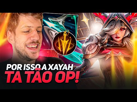 XAYAH COM ESSA BUILD DE NAVORI É O MELHOR PARA CARREGAR! ✅