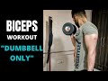 TOP 4 BICEP WORKOUT WITH DUMBBELLS | How To Grow Biceps Fast