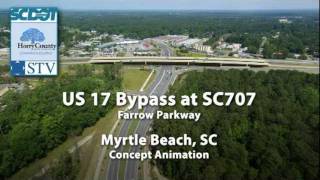 preview picture of video 'Farrow Parkway - Myrtle Beach, SC - Bridge Design'