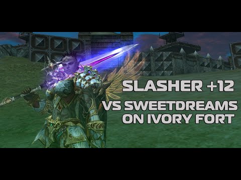 Enchanted Vesper Slasher on +12. GvG vs SweetDreams clan on Ivory Fort. L2Reborn origins.