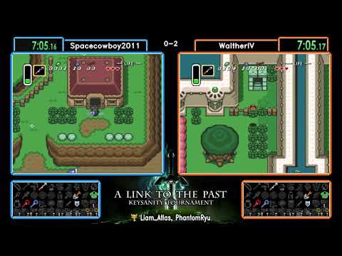 spacecowboy2011 vs WaltherIV. ALTTPR Keysanity Tournament 2018