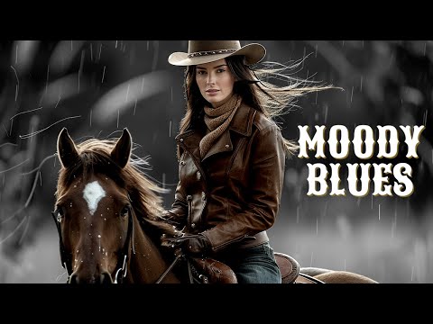 Moody Blues rainy day - Emotional Deposition with Soothing Blues Music | Dark Blues Music