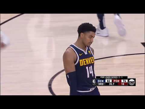 Gary Harris All Game Actions 05/05/2019 Denver Nuggets vs Portland Trail Blazers Game 4 Highlights