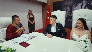 Bahar İle Veli Nikah Videosu Antalya Zeytinköy Düğünleri