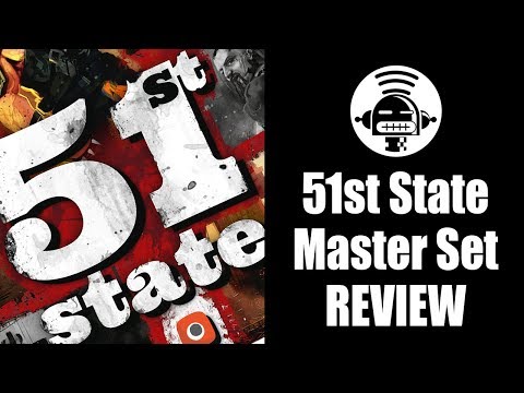 51st state: master set board game review - Demented Robot Games