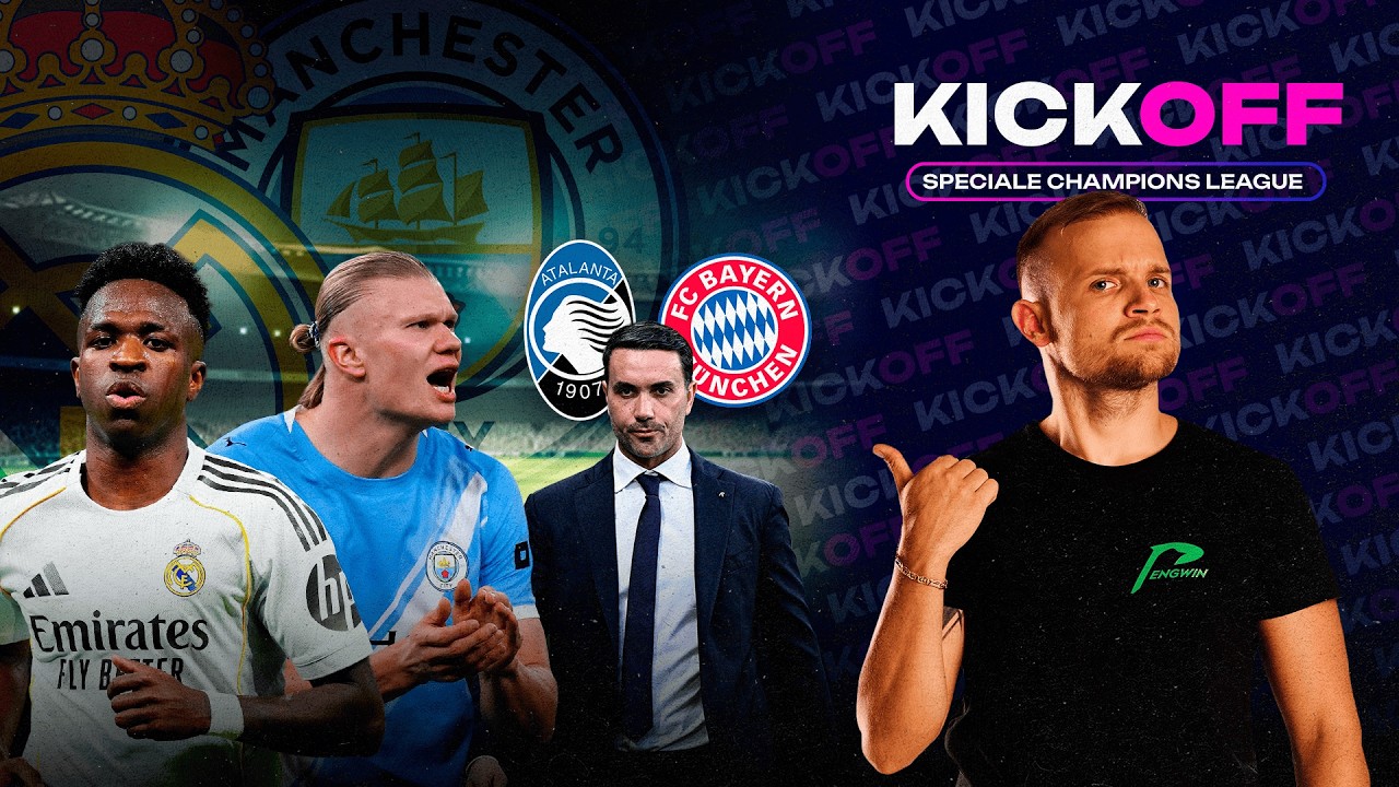 Real-City da brividi! Ma l’Atalanta di Palladino può fermare il Bayern? KickOff CHAMPIONS!