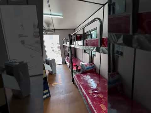Container with Bunk Bed facility