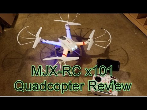 MJX RC x101 Quadcopter Drone Review (Syma X8C Competitor)