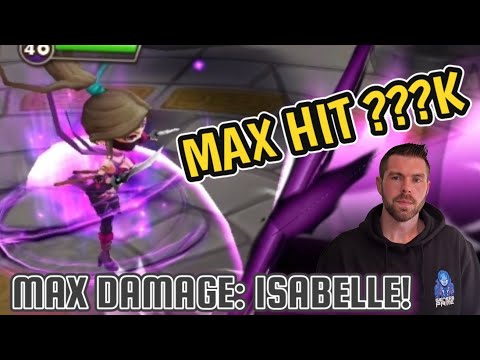 @GenesisPrime Max Damage: Isabelle! #summonerswar - Over 300CD