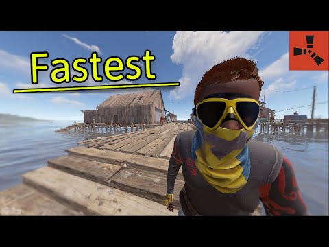 How To Speedrun An Oilrig Start In Rust
