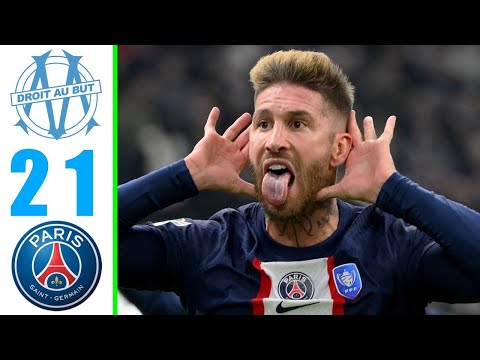 PSG vs Marseille 2 1   All Goals