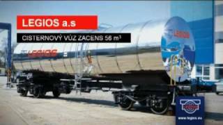 preview picture of video 'Cisternový vůz Zacens 56 m3 Tank Wagon - LEGIOS, a.s.'