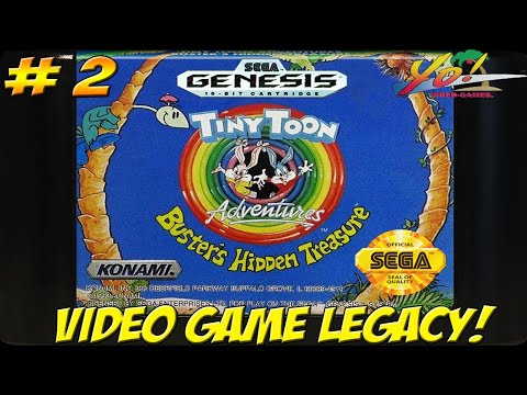 Tiny Toon Video Game Legacy! Buster's Hidden Treasure! Part 2 - YoVideogames